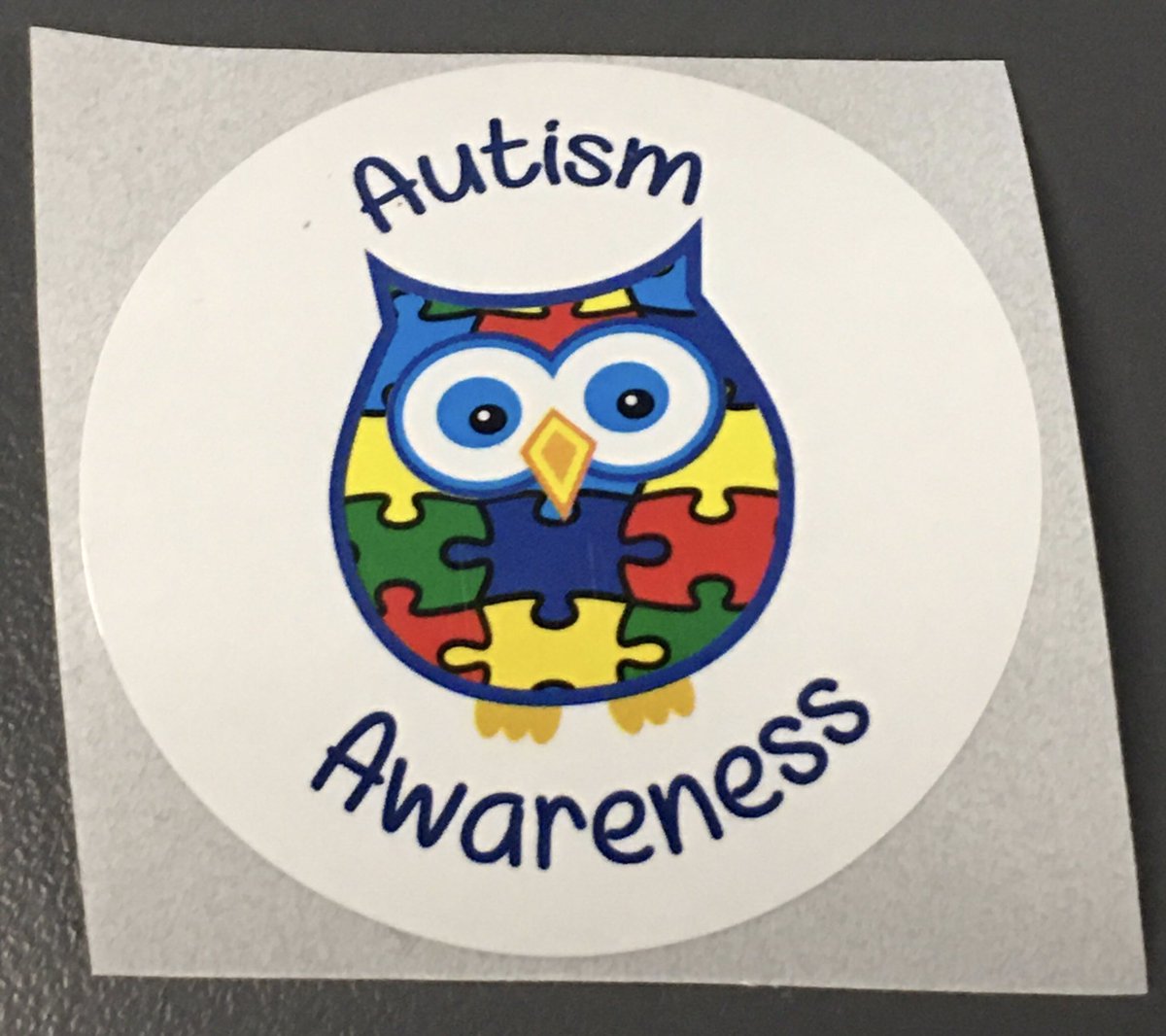 NanciLZ7's tweet photo. In support of Autism Awareness Day,Sandra wore her Blue Top and a letter from Yoli and her family 💙 #AutismAwarenessDay #TeamSFOCS @Auggiie69 @vjpassa @ChidomGabby https://t.co/robnw7jGjq