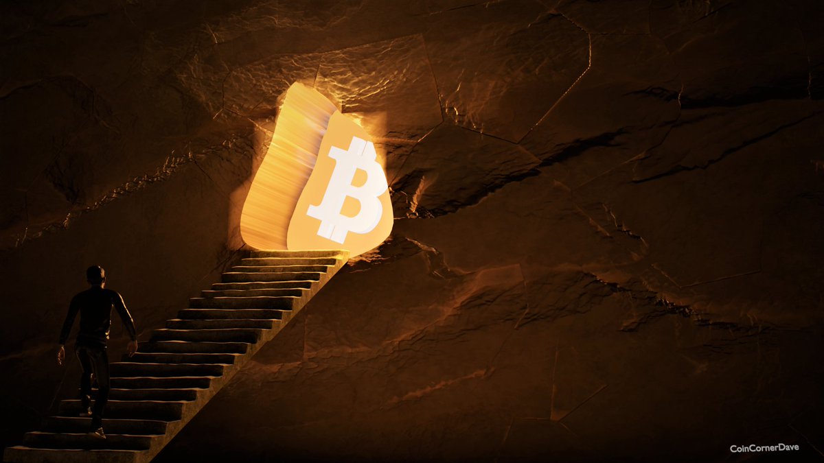 "You don't have to see the whole staircase. Just take the first step" #Bitcoin