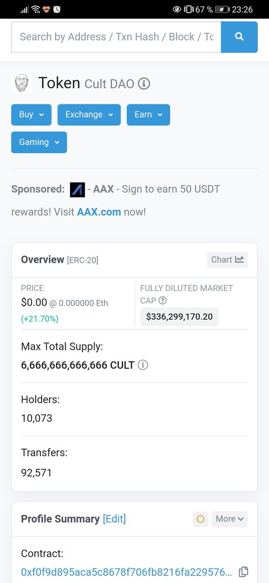 SkullDegenCalls's tweet photo. Cult Dao just passed the 10k Holders.
Next target --> 100k

Read the manifesto:

https://t.co/bj9oc7pLSw

Viva la Revolución
Hasta la victoria Siempre

@wearecultdao

$CULT #Cult #CultDao #Etherum #Crypto #Revolución https://t.co/uyuwWar4IA