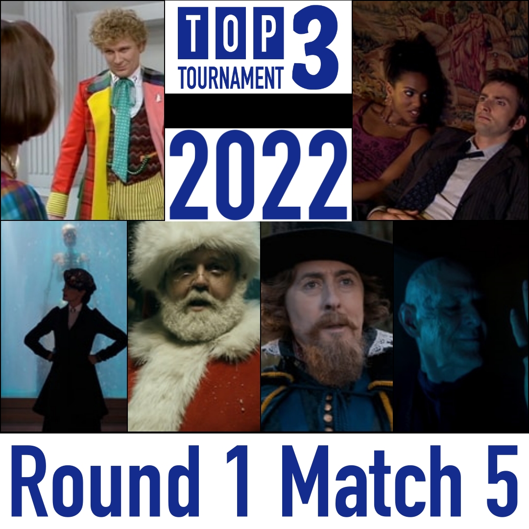 DoctorWho_Top3T's tweet photo. The Top Three Tournament continues with Round 1 Match 5, with an emphasis on the last couple of Doctors, but a pair of other options as well.  You can break the duopolies by voting for three stories at https://t.co/u4fhpKYEKN #DoctorWho #T3T https://t.co/RvLv8iuRmx