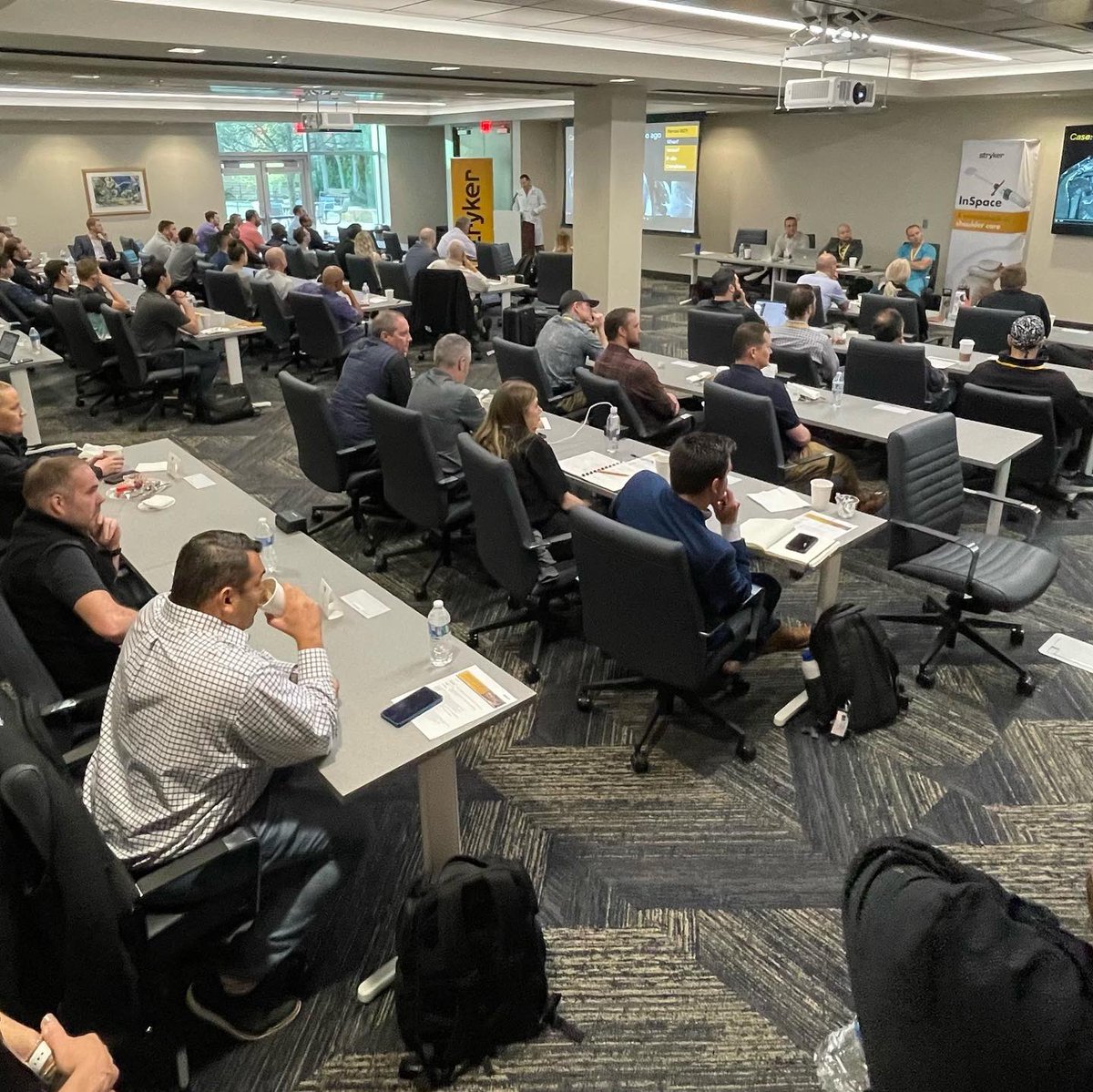 TSAOG Orthopaedics & Spine (@tsaog_ortho) on Twitter photo Today,<a href="/DrRobHartzler/">Rob Hartzler MD</a> taught #orthopedicsurgeons from across the country during the “Continuum of Care in Shoulder” symposium/cadaveric lab hosted by @stryker Dr. Stephen Gates, <a href="/TonyMontanez78/">Anthony Montanez, MD</a>, Dr. Sergio Viroslav,attended the event to expand their knowledge on shoulder surgery. Today,<a href="/DrRobHartzler/">Rob Hartzler MD</a> taught #orthopedicsurgeons from across the country during the “Continuum of Care in Shoulder” symposium/cadaveric lab hosted by @stryker Dr. Stephen Gates, <a href="/TonyMontanez78/">Anthony Montanez, MD</a>, Dr. Sergio Viroslav,attended the event to expand their knowledge on shoulder surgery.