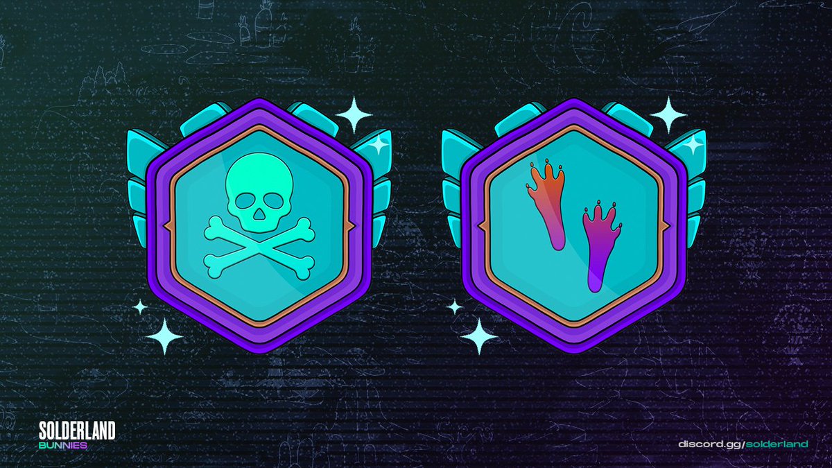 Solderland's tweet photo. Badges are the keys to new adventures in Solderland. With the second version of our game, users will be able to collect badges which then enable them to embark on new adventures in Solderland.

🥕 Details: https://t.co/3l57hcXAad

Which badges would you like to have in the game? https://t.co/uG18bXYVX2