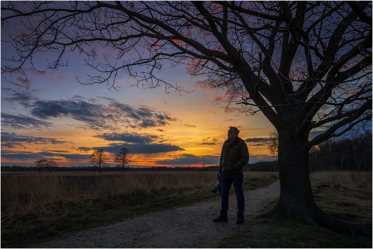 Meine romantischen Gedanken zum Wochenende: Schei*e, Ist ja wirklich Ar***-kalt hier! Ich glaub, ich verpi** mich wieder... #Lübbecke #Torfmoor #April