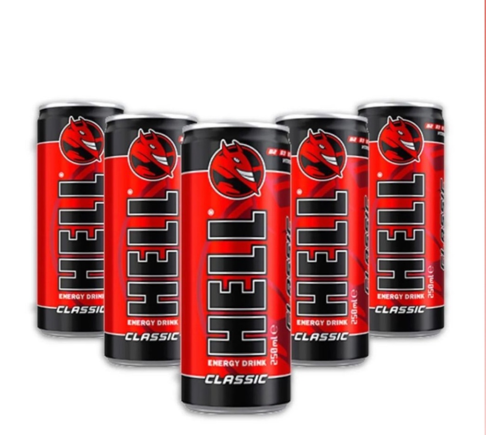 Hell energy. Bebida energetica.