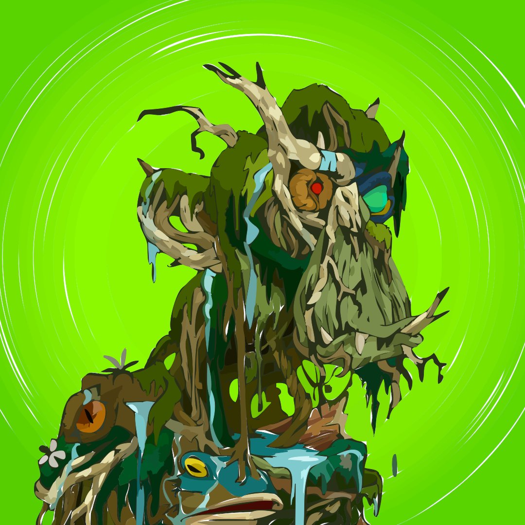 Worked on this Mega Mutant Swamp piece a couple months back. If you support my sketch and painted apes. Feel feel to purchase: opensea.io/assets/matic/0…

#NFT #NFTs #NFTGiveaways