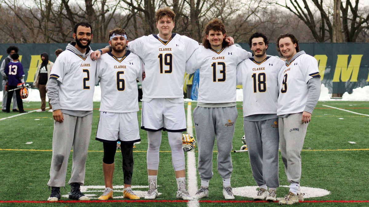 CUPrideMLax's tweet photo. Pride manage the elements for 9-7 Senior Day win over Missouri Valley

#ClarkePride 

Recap ⬇️

https://t.co/rxmit8z9D8 https://t.co/wVWUSDM9Iy