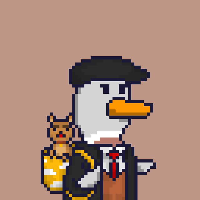 🦆OG GIVEAWAY🦆

To enter:
- Follow <a href="/WWDucks/">Worldwide Ducks</a> 
- ♥️ + 🔁
- Tag 3 friends

Winners will be picked in 24 hours.

And this is Ducky Shelby, the most cold and calculating Duck we have - and his little friend Tommy.