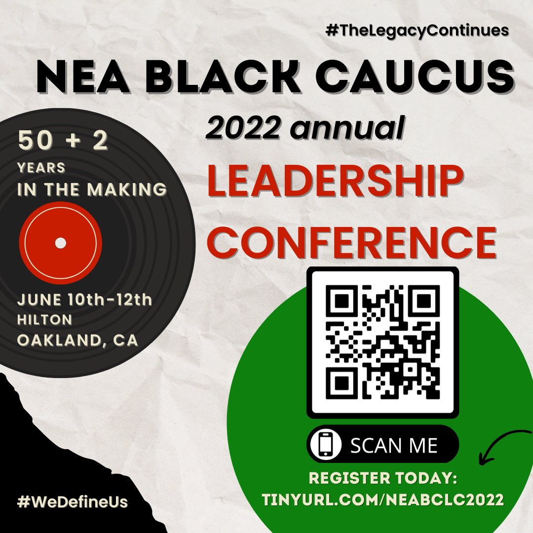 Register Today: tinyurl.com/neabclc2022
It’s been 50+2 years in the making … #TheLegacyContinues