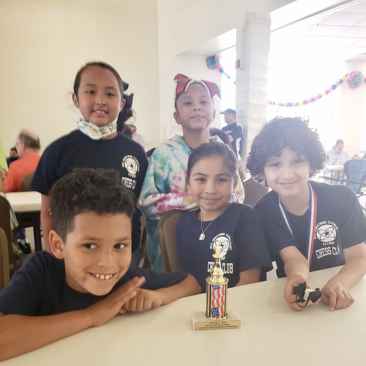 SSAISDArmstrong's tweet photo. Congratulations Astros Chess Club🎉🎉🎉2nd Place at the KC St. Anthony de Padua Scholastic Chess Tournament Primary Team 🥈🥈🥈🥈Thank you Mr. Casanova and parents for all the support! Our chess players had an amazing experience! Go Astros! https://t.co/pWmrnZybLk