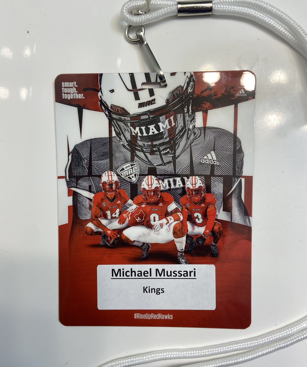 Michael Mussari (@michael_mussari) on Twitter photo Had an amazing time today at the junior day at Miami (OH) university. Thanks <a href="/Martin_Miami_HC/">Chuck Martin</a> <a href="/bbauer2334/">Brandon Bauer</a> <a href="/CoachWelshMiami/">Patrick Welsh</a> for having me!
@RedHawksRecruit <a href="/Coach_Garvin/">Alex Garvin</a> Had an amazing time today at the junior day at Miami (OH) university. Thanks <a href="/Martin_Miami_HC/">Chuck Martin</a> <a href="/bbauer2334/">Brandon Bauer</a> <a href="/CoachWelshMiami/">Patrick Welsh</a> for having me!
@RedHawksRecruit <a href="/Coach_Garvin/">Alex Garvin</a>