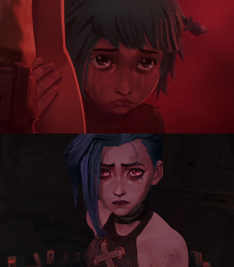 first scene / last scene
Vi and Jinx edition