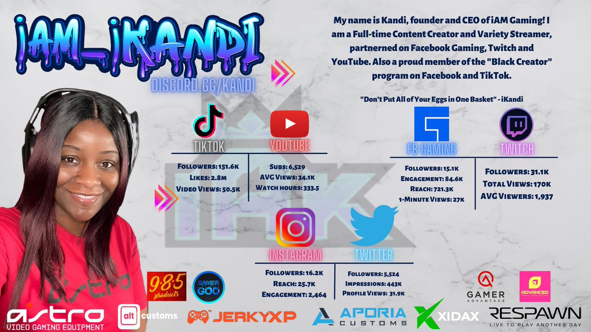 iAM_Nicolle7's tweet photo. Creating a media kit folder for my portfolio! Looking for 5 Content Creators to work with! Tag them, reply to this or send me a message! Cant wait to create! #ColleWorld https://t.co/uNe1V7aOWz