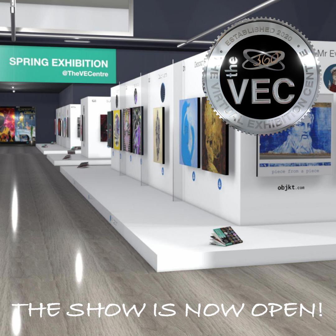 And we are LIVE!! View the work of over 100 amazing artists and experience a whole new world! Visit TheVECentre.com to see more ♠️