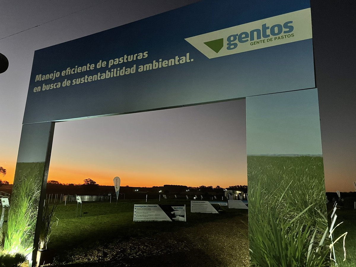 Cerrando otra muy buena jornada en la @expomelilla <a href="/GentosUy/">Gentos Uruguay</a>