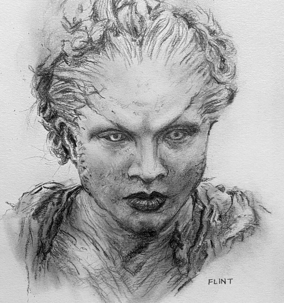MichaelFlintArt's tweet photo. Counting down my @gameofthrones 100 portraits, Leaf (Child of the forest) played by Kae Alexander is number 93.
“Come with me or die with him.”
#100GOTportraits #graphiteart #graphiteartist #graphitedraw #graphitedrawing #graphitesketch #pencilportrait #portrait #portraitd… https://t.co/tA3J3EXOUe