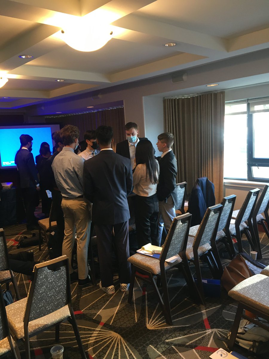 BHS_ModelUN's tweet photo. Committee went great today at EagleMUNC X! Our delegates are having a blast in Boston 🦅🌆 https://t.co/b7vEhRc9a2