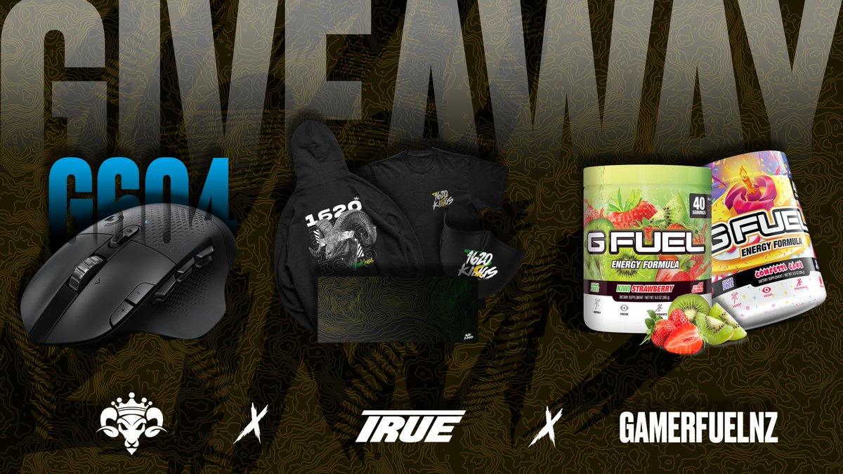 1620Kings's tweet image. [#GIVEAWAY]

@1620Kings x @TrueApparelCo x @gfuelnz are doing a massive giveaway for one lucky winner 😎

1x #logitech G604 Mouse
1x #K16 Merch Kit
2x #Gfuel Tubs

Enter below, the more entries the better chance you have 👇

giveaways.joinsurf.com/g/sZvA6H3

#THEKINGS | #TRUEKINGS | 👑🐏