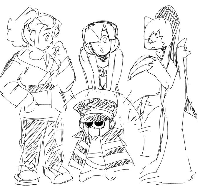 + ingo and his tall lady brigade 