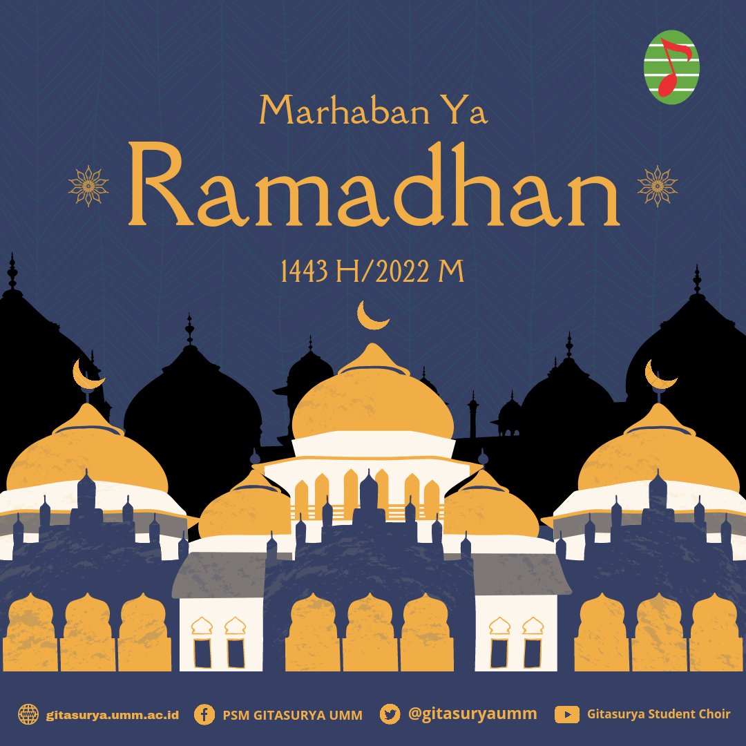 Selamat menunaikan ibadah puasa Ramadhan 1443 Hijriah. Semoga kita senantiasa diberikan keteguhan hati untuk selalu mendekat kepada Allah SWT 🕌