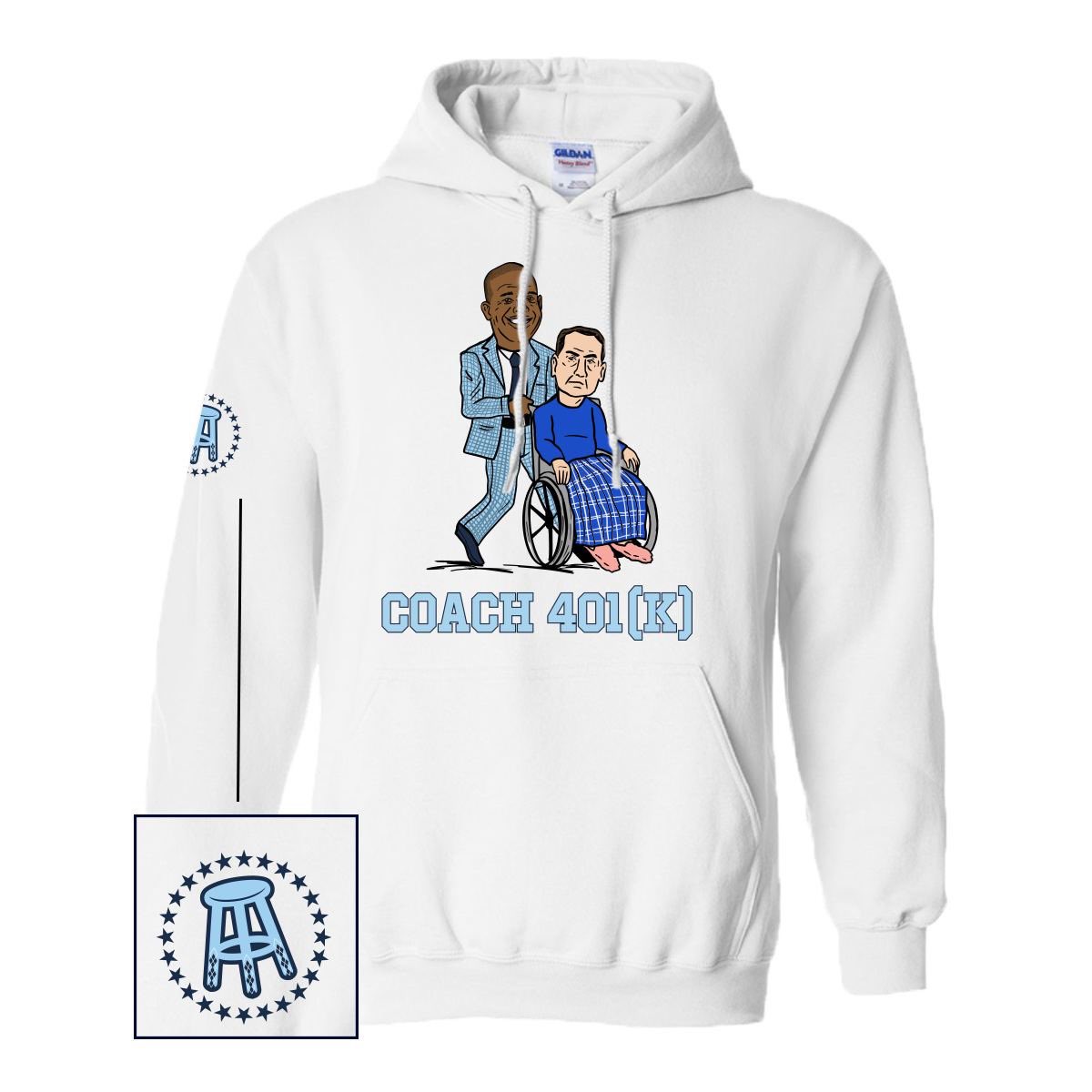 UNCBarstool's tweet image. ENJOY RETIREMENT!!!

Merch available now! store.barstoolsports.com/products/coach…