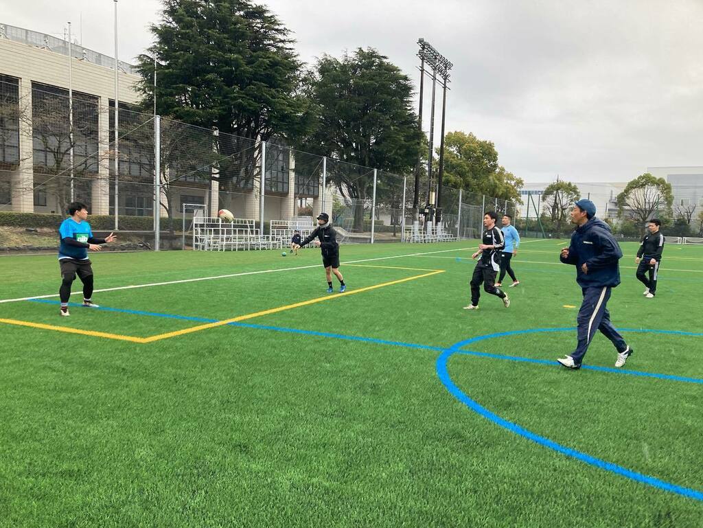 ODAWARA_RUGBY's tweet photo. 4/3 ☔️
9名

恒例の雨の週末😇
しかも今日はかなり寒かったです🥶

グランドは出来たてホヤホヤの南足柄体育センターの人工芝🌱
最高でした✌️

小田原クラブは、年齢性別経験問わず随時メンバー募集しています✊ https://t.co/1QFZkLiD7h https://t.co/VFU0wu9DEw