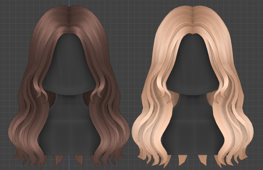 fas on X: ˎˊ˗ ꒰💌꒱ UGC Hair Practice. Some more late night WIP hair!! <3