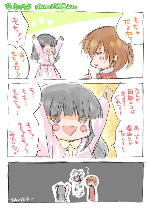 もちょの名前の由来にはそれはそれは深い理由がありました…(o・∇・o)

#昔の発掘シリーズ 