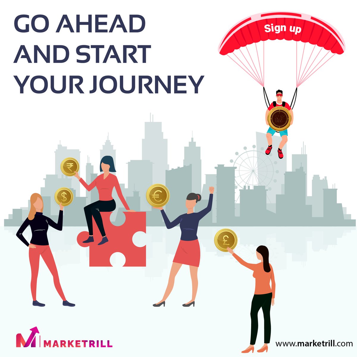 marketrill's tweet image. Are you looking to start your Marketrill journey?

Then you can start by signing up for FREE!

Explore loads of earning possibilities.

Visit marketrill.com to learn more. 

#marketrill #networkmarketing #business #signup