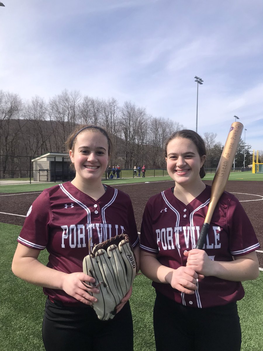PortvilleSB's tweet photo. PCS defeated CRCS today 10-2 in the 1st round of the Don Jordan Memorial Softball tourney. Picking up the win on the mound & earning the “Golden Glove” was Ma. Welty who registered 10 K’s, 2 hits, & ZERO BB’s. “Queen of the Plate” Mi. Welty went 2-3 with 2 1-B’s, & 2 runs scored. https://t.co/Qi0FmJFVC5