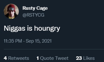 Rusty Cage Deleted Tweets tweet media