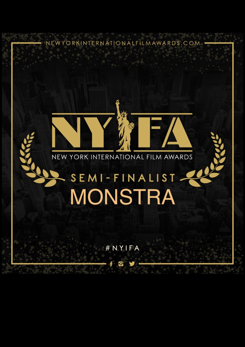 GarciaSisters_'s tweet image. A huge thank you to @newyorkintfilmawards for MONSTRA being in the Semi-Finals! 😊 you guys rock!
#newyorkinternationalfilmawards
#horrorwriters #horrorscript #womeninhorror #horrorgenre #horrorproject #horrorshowcase #supporthorror #supportwriters #screenplay #Screenwriter