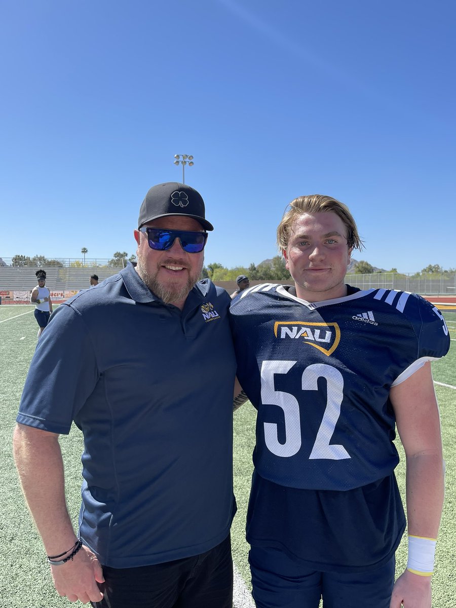 msarnows's tweet photo. #Spring BALL. Great time watching Mo Money today for NAU scrimmage in scottsdale, AZ. #roadgame @mosarnowski https://t.co/6EGCSwXA3P
