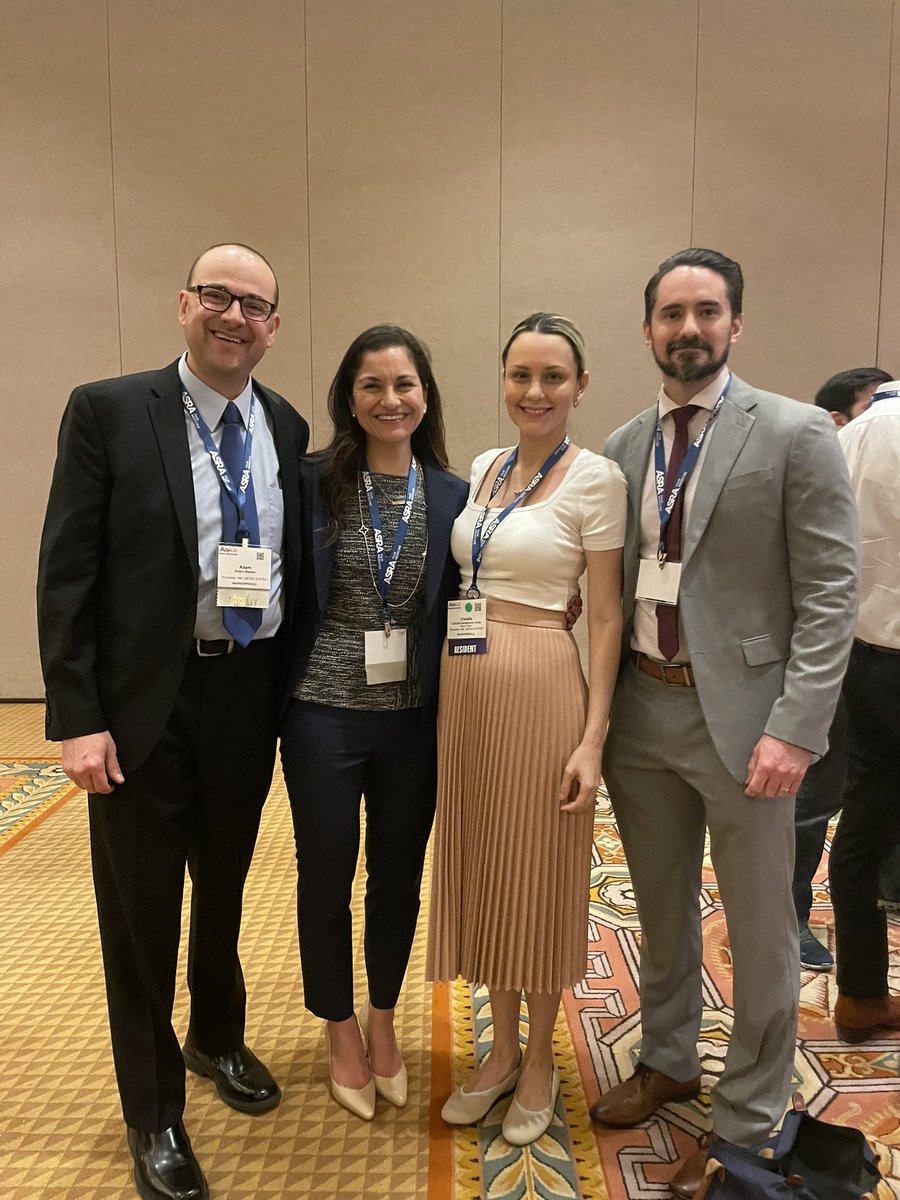 We had a great time at the #ASRASPRING22 Resident/Fellow Meet & Greet yesterday! So lucky to have these 2 phenomenal trainees in our program and excited for @RachelDouglasDO to join us this summer as well!! Please reach out to learn more about @MayoAnesthesia RAAPM Fellowship!