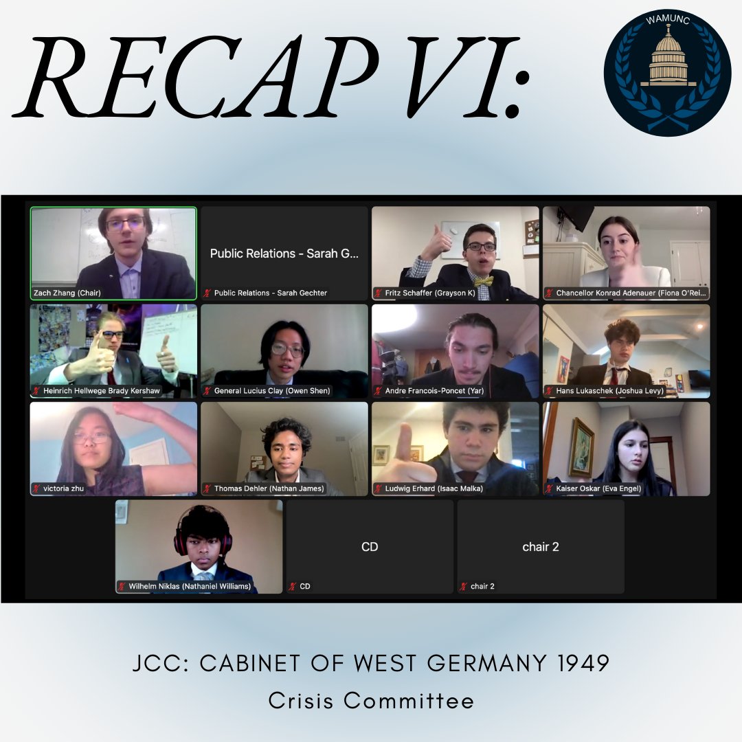 WAMUNC's tweet photo. Committee Session VI is still ongoing, but take a look at our delegates' hard at work! What a Saturday! https://t.co/JOvz8Wnzq9