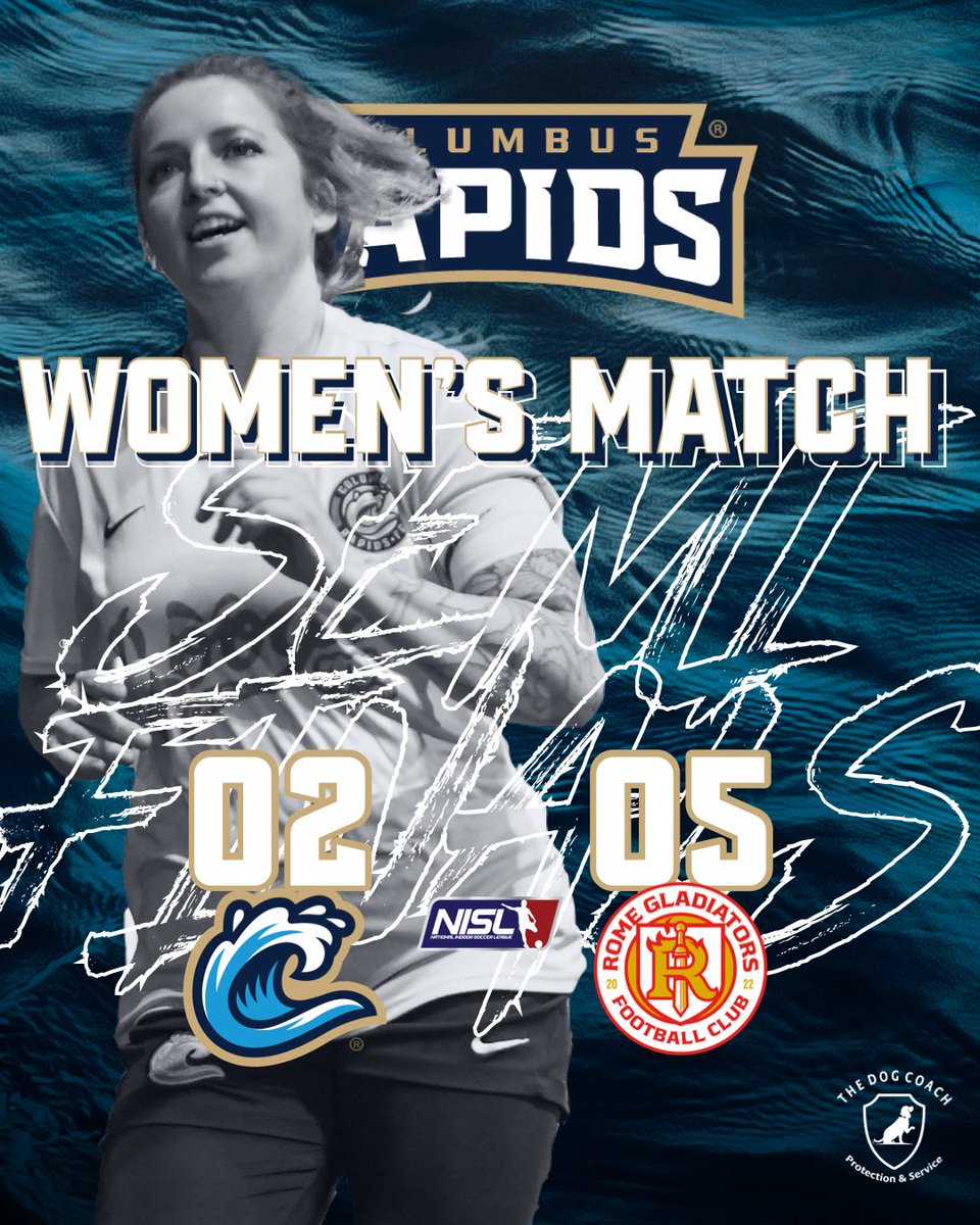 What a season! The historic inaugural season for the Columbus Rapids franchise comes to a close as the Rapids Women fall to the Gladiators.