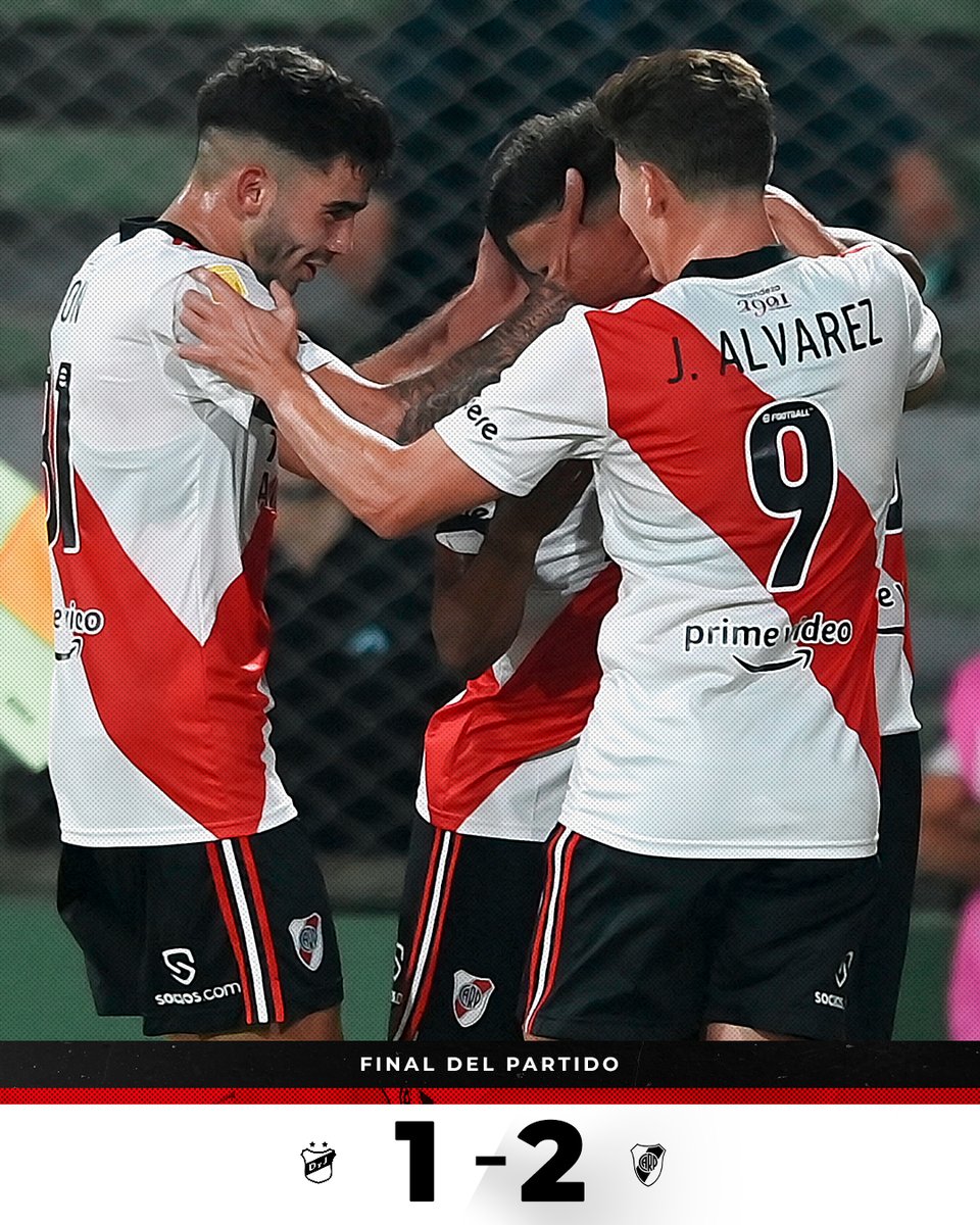 RiverPlate's tweet photo. ¡¡GANÓ RIVER!! ⚪️❤️⚪️ https://t.co/DrXr6lg5j9