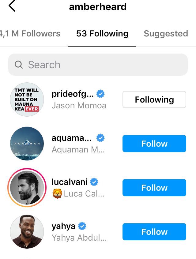 LauraBockov's tweet photo. I saw several posts today that Amber Heard unfollowed Jason Momoa AND Aquaman Movie on Instagram

Look who is stalking our community’s tweets

😂😂😂 https://t.co/LnopQ9sHzU