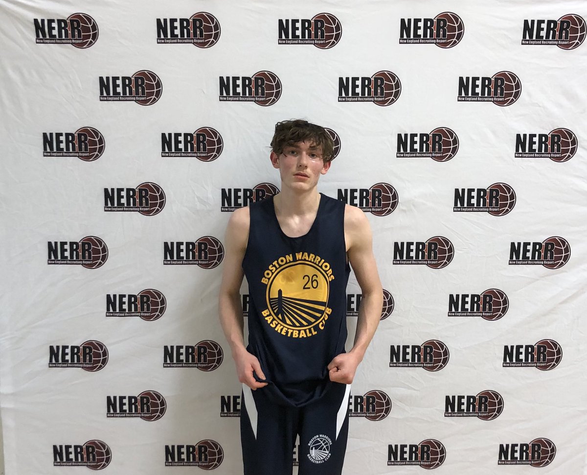 NERRHoops's tweet photo. 2024 @BostonWarriors_ wing Zack Fagnan hit a number of key shots in the second half with his three-ball and floater to help his team earn a hard fought win. #NEHF 10th https://t.co/8iangmGjdx