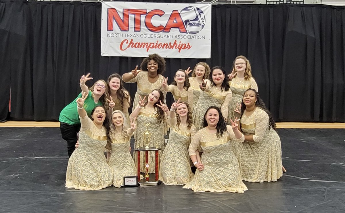 Congratulations to the CT Winterguard for placing 2nd at today’s NTCA Grand Championships!!
<a href="/ChisholmTrailHS/">CTHS</a> @EMSISDFineArts