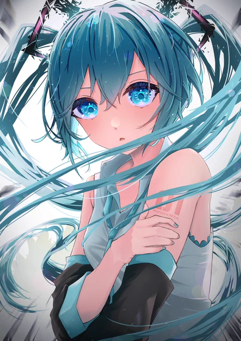 その姿に惹かれる
#初音ミク 