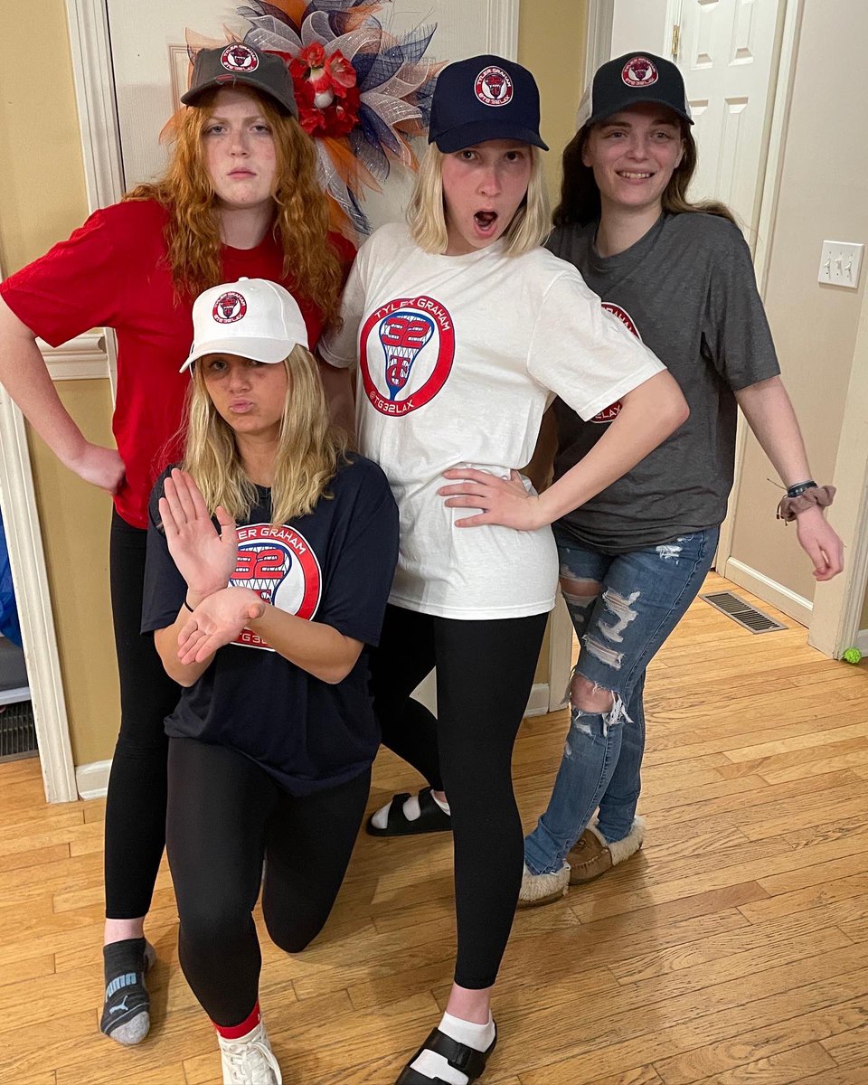 TG32LAX's tweet photo. GUESS WHAT… new arrivals for the Tyler Graham Foundation came in!!! DM if interested (local for now) Come out tomorrow to support the powderpuff girls game! Apparel will be sold at the game! #tg32forever https://t.co/qnhw8PRnBr