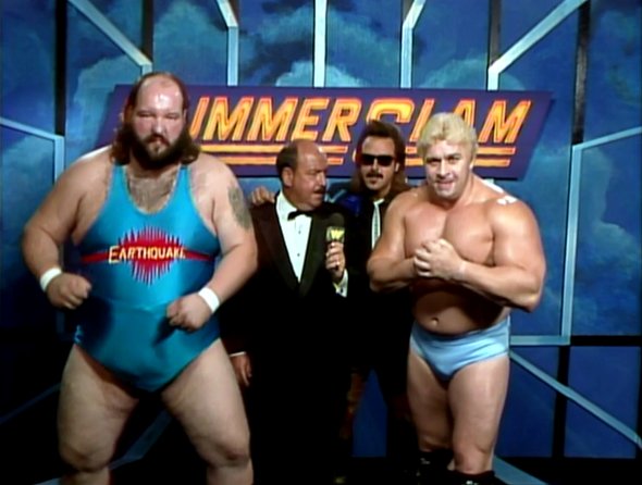 tentameter's tweet photo. WRESTLEMANIA TENTAMETER ENGAGED.

CALCULATING.

OUTPUT.

When John Tenta appeared at Summerslam 1990, he was the same age as...

CALCULATING.

Logan Paul.

TENTAMETER READING COMPLETE. https://t.co/8GQAU0gsYZ