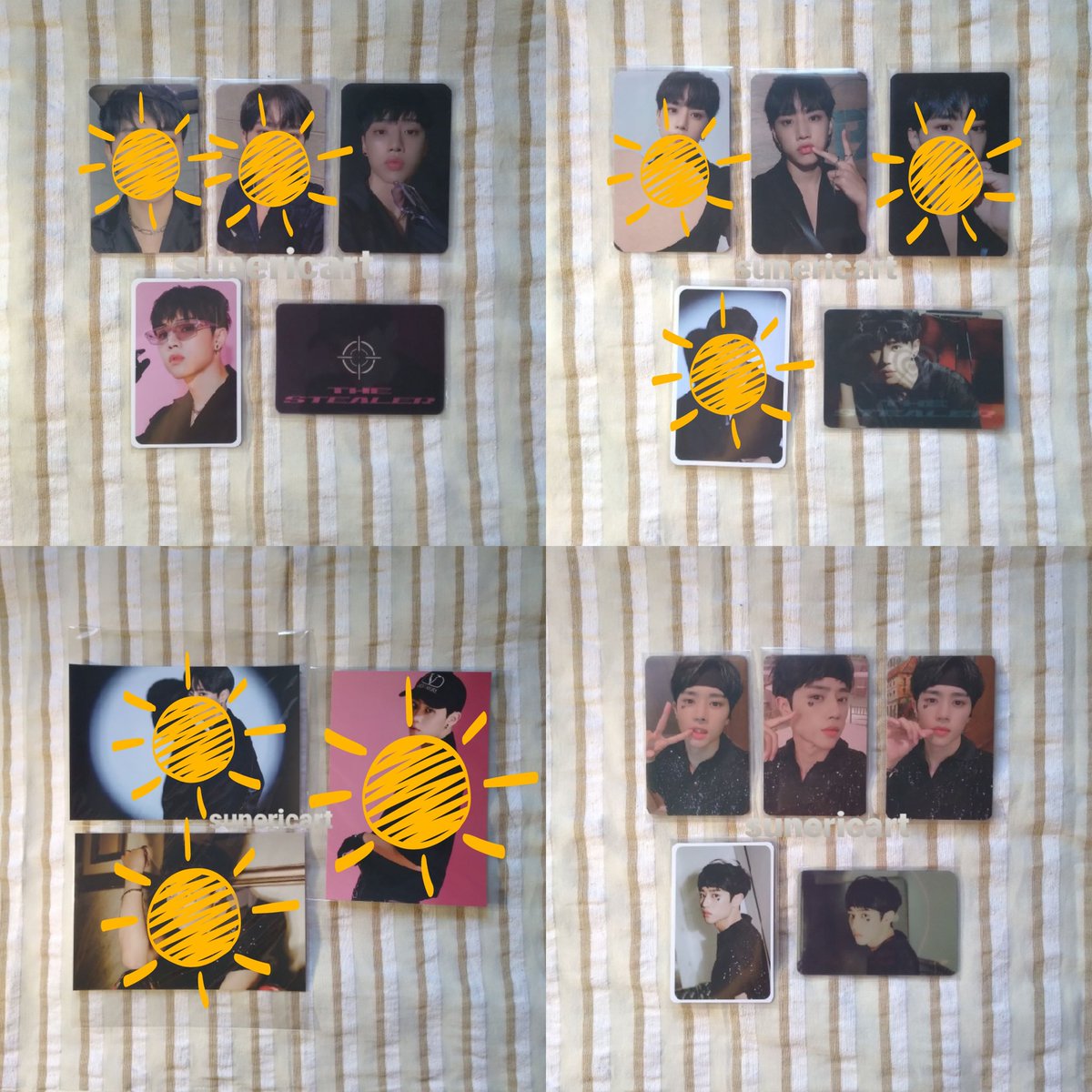 sunericart's tweet photo. [ wts ph only ]

ㅡ the boyz kim sunwoo chase inclusions
ㅡ all are clean and in mint condition
ㅡ onhand

☆ selfie photocards » ₱180 ea
☆ lenti » ₱100 ea
☆ ticket cards » ₱100 ea

rsf: quitting sale 

mop: gcash
mod: ggx

; tbz trick the stealer https://t.co/HNPNG5QeNU