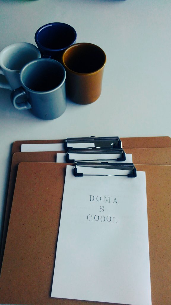 domacafe2005's tweet photo. 3年ぶりドマスクール再開予定しています。
今日はシミュレーションのためモニター生徒3人お呼びした。
今年は少人数でベーグル教室しますよ〜!
#scoool #スクールは造語 #o多すぎ https://t.co/zI9gNd6Pjl
