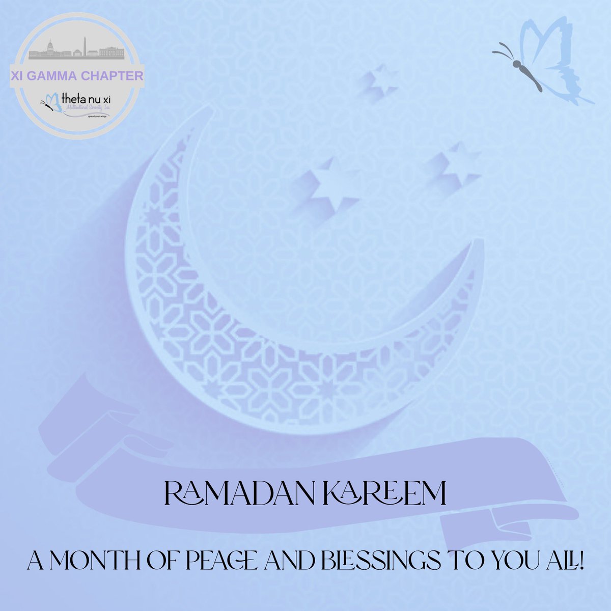 TNX_XiGamma's tweet photo. Ramadan Mubarak! Wishing all our butterflies and loved ones a month filled with peace and blessings! 💙 https://t.co/EWnqoi7tNb