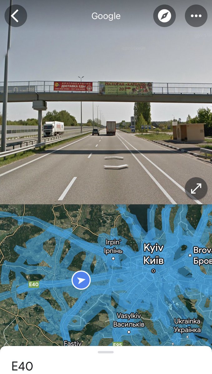 RedIntelPanda's tweet photo. #Geolocations of each of these destroyed #Russian vehicles in #Kyiv Oblast:
In order of those posted, three different sections of E-40 Highway west of Kyiv:
1. 50.4284524, 30.0003526
2. 50.4213166, 29.8820139
3. 50.4300645, 30.0209922 https://t.co/h3ALW8cTSd