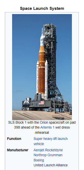 DerekdotSpace's tweet photo. There is just something so satisfying about Wikipedia pages getting real photos of the next generation of rockets added to their pages. https://t.co/LgKgENe2Kh