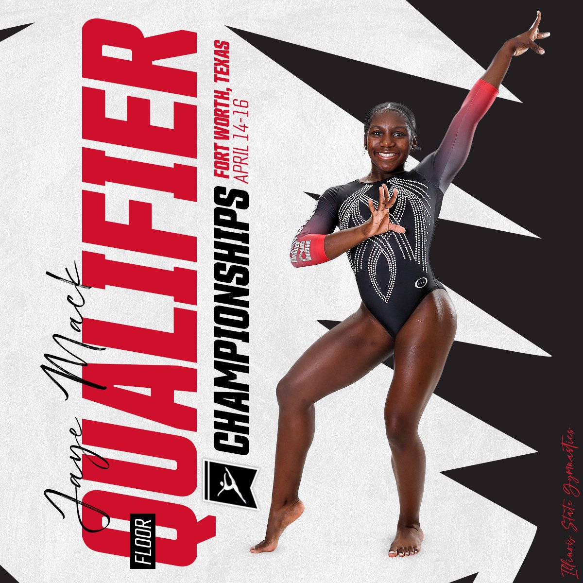 For the second time in as many years, a Redbird is headed to Texas for the #NCAAChampionships!  

Freshman Jaye Mack has qualified on floor and will represent the 'Birds April 14-16 in Fort Worth #SeeHerGreatness
