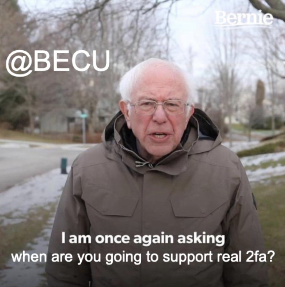 spencerpro's tweet photo. @BECU 2fa? (not SMS) https://t.co/5Vt2O55KYy
