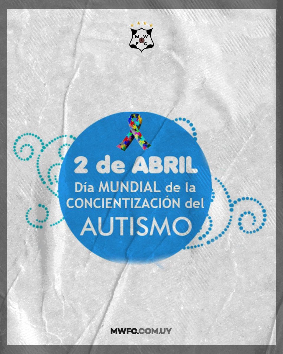 mwfc_oficial's tweet photo. Este 2 de abril, nos centramos en la necesidad de concientizar acerca de la importancia de un país más inclusivo para las personas con un trastorno del espectro autista. Ellos merecen poder insertarse en la sociedad, teniendo las mismas condiciones que todos. https://t.co/vY58kqygra